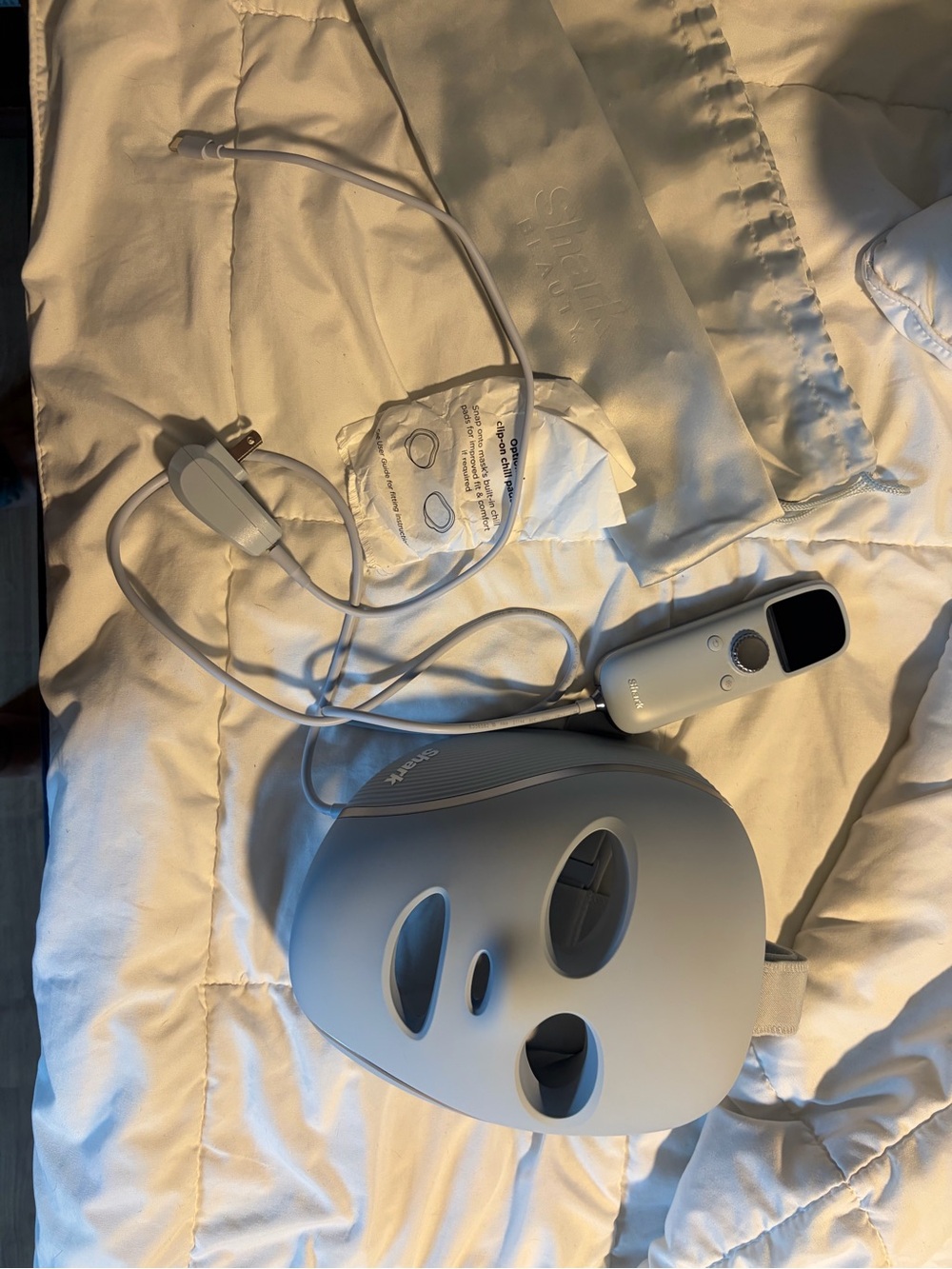 Shark Beauty CryoGlow LED face mask